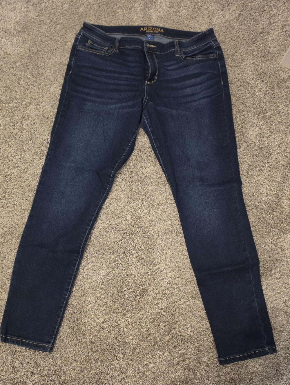 Arizona Jean Company Dark Indigo Skinny Jeans
